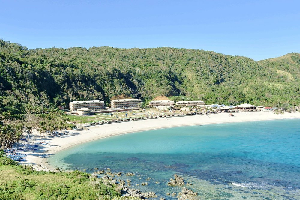 hannah beach resort coastline in pagudpud