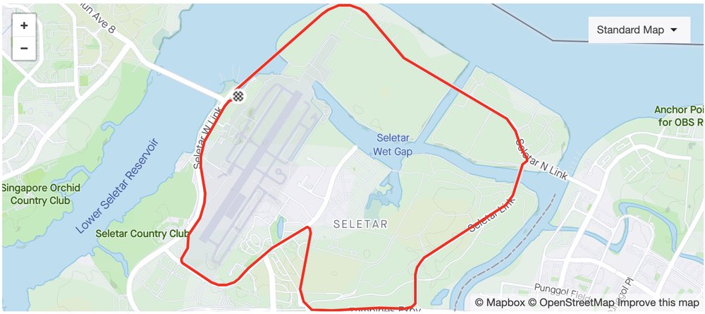 singapore cycling routes seletar loop
