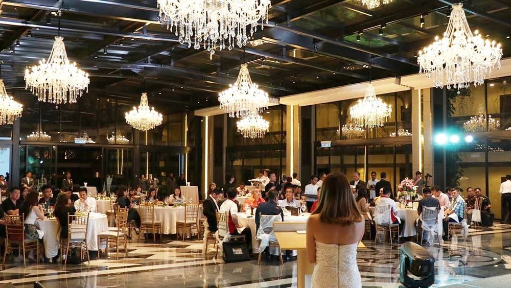 biggest wedding event space glasshouse in Malaysia La Sarre Glasshouse at The Chateau
