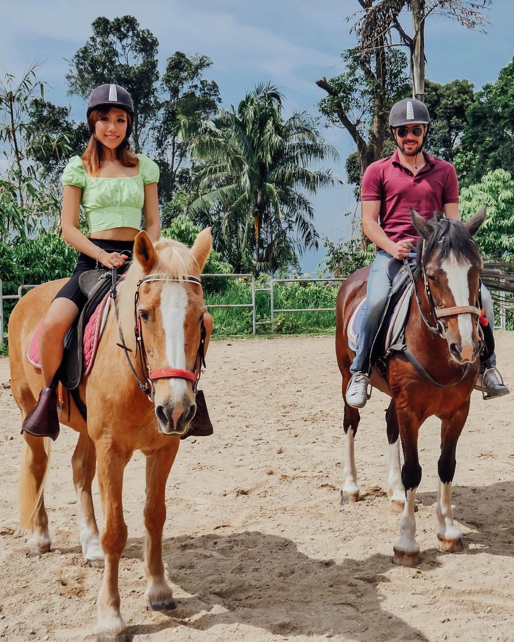 Horse riding activity at The Chateau Bukit Tinggi Berjaya Hills Resort