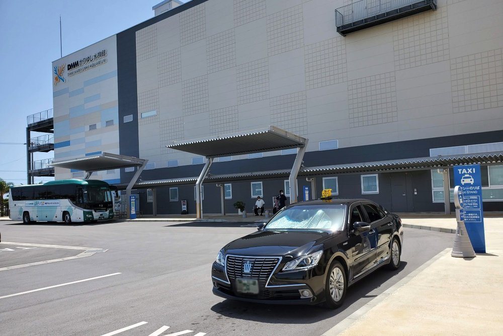 DMMかりゆし水族館 バス乗り場