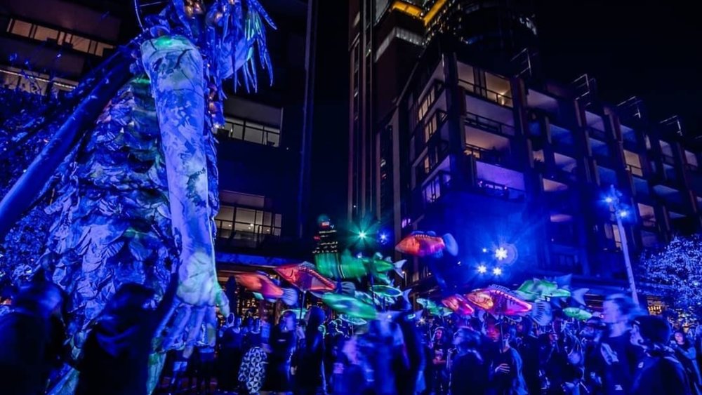 Discover Sydney like never before with this Vivid Walking Tour! Image credits: @vividsydney on Instagram