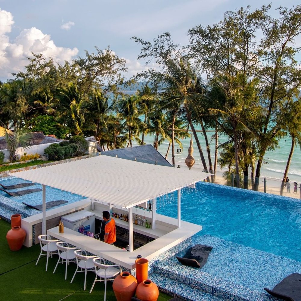 pool area of Boracay Uptown