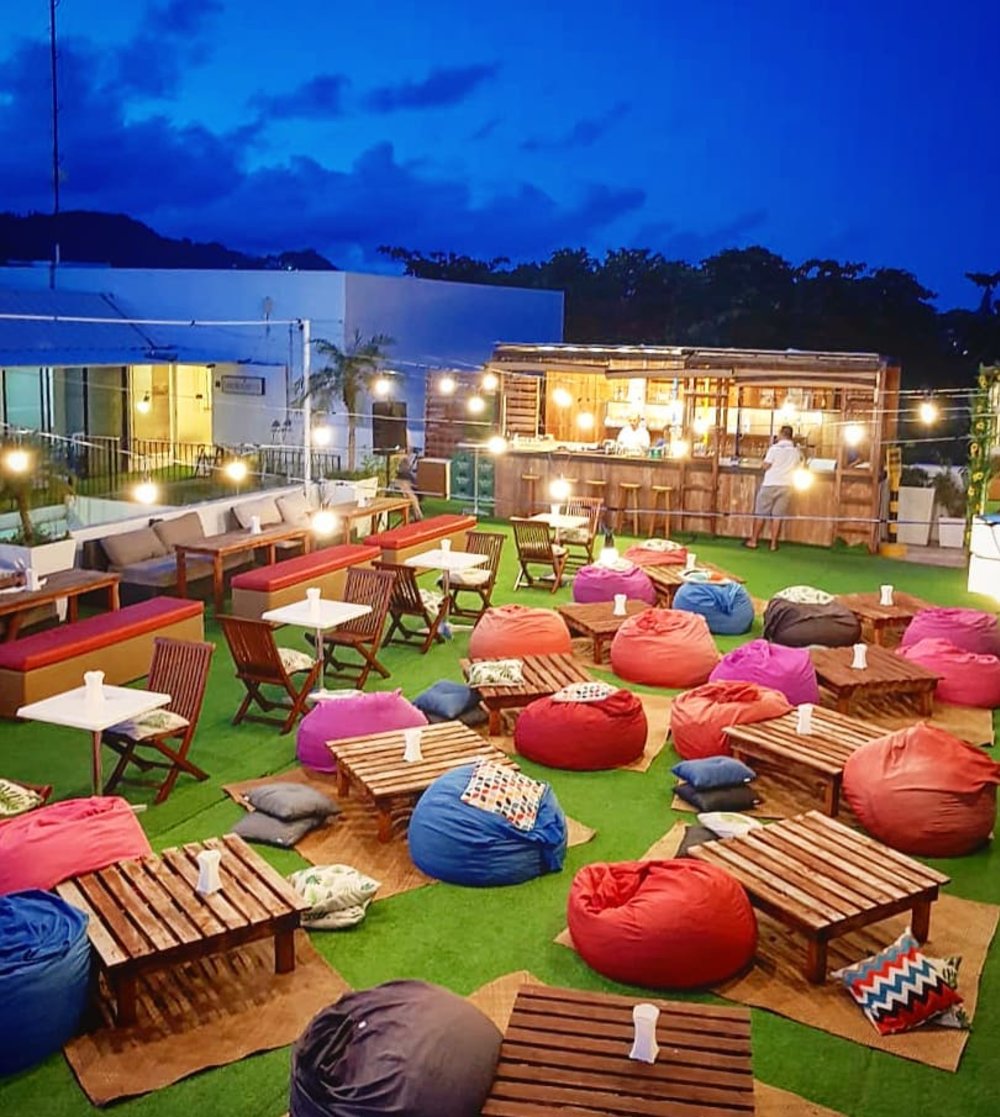 rooftop area of Tides Boracay