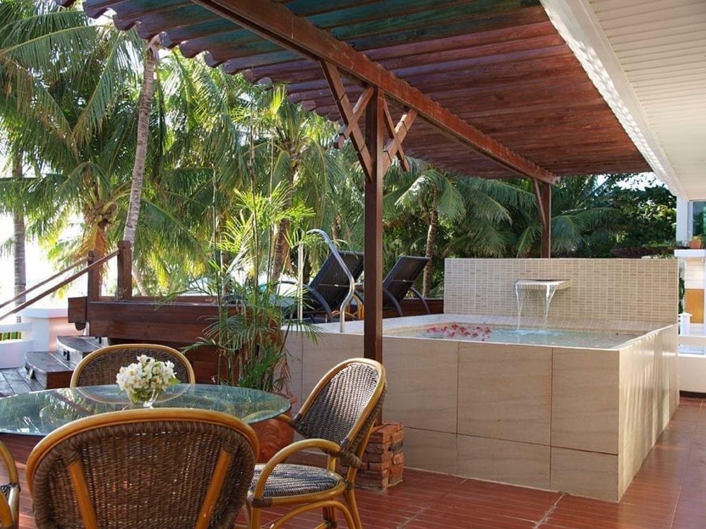 spa area of Boracay Mandarin Island Hotel