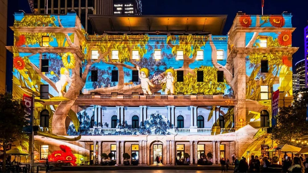 Discover the architecture of Sydney that makes Vivid extra special. Image credits: @vividsydney on Instagram