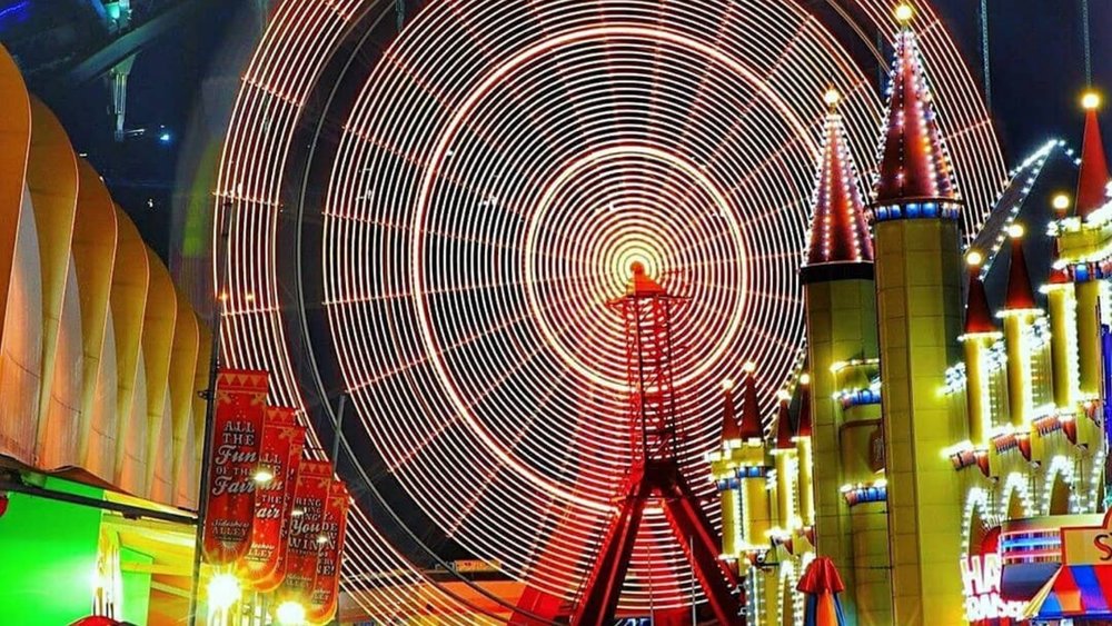Spend time with friends and family at Luna Park. Image credits: @vividsydney on Instagram