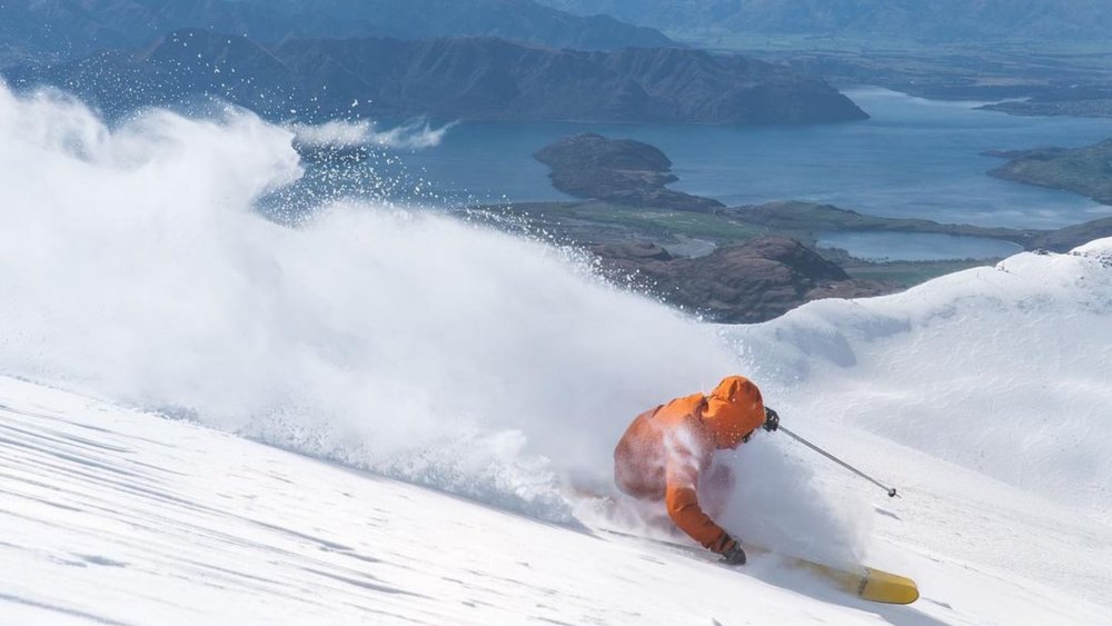 Race down the slopes of Treble Cone. Image credits: @trebleconenz on Instagram