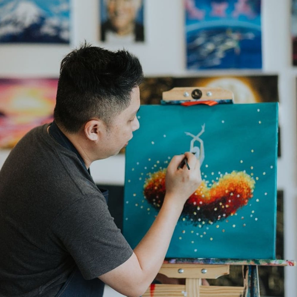 le masterpiece painting sip and paint art studio kl