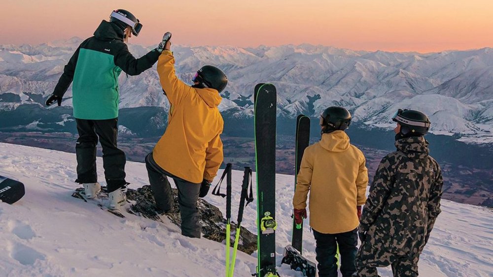 Enjoy the remarkable sites and skis at this famous ski resort. Image credits: @theremarkables on Instagram