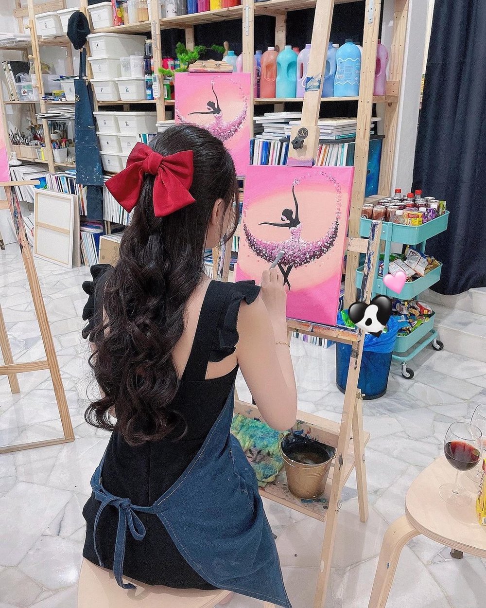 le masterpiece sip and paint painting class kl pj