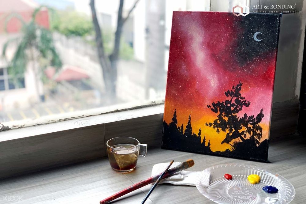 home bonding art kit painting kl delivery