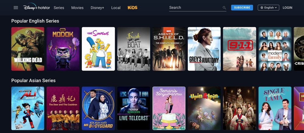 disney+ hotstar shows series malaysia