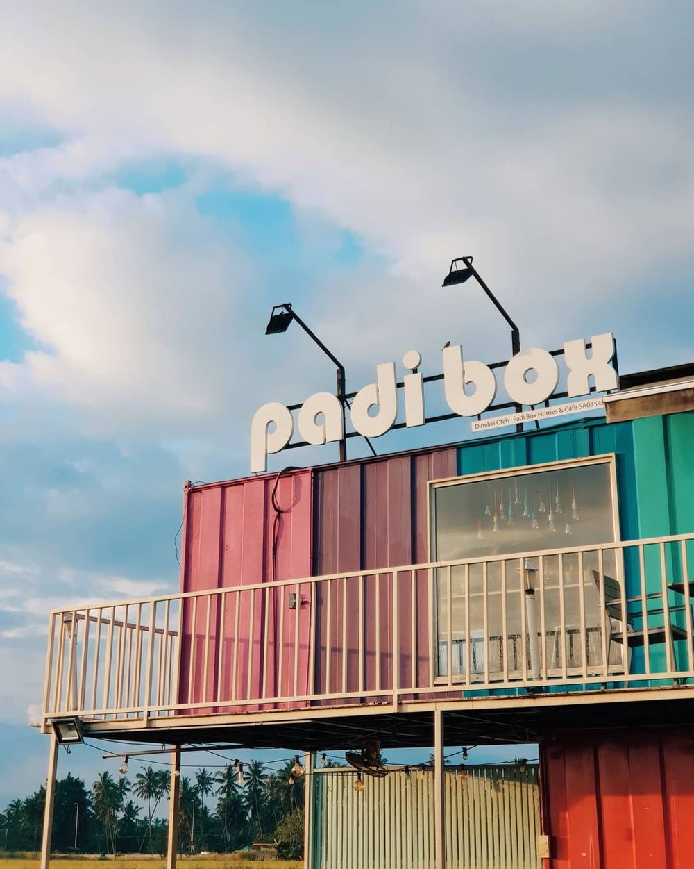 Padi Box sekinchan container hotel