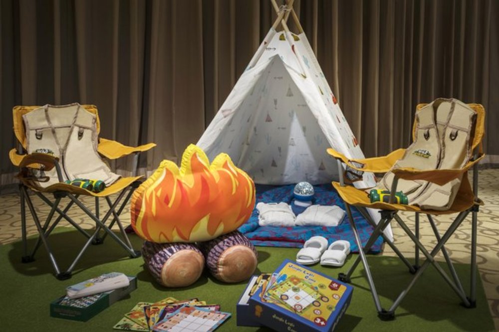 kid friendly staycation fullerton glamping
