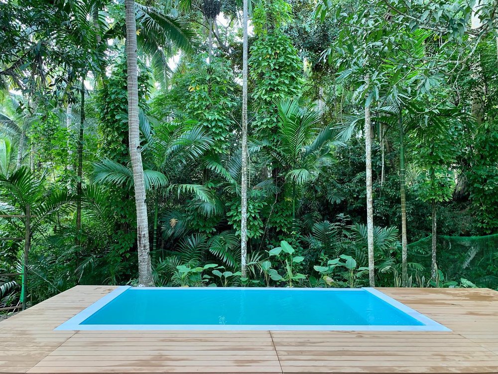 pool at areca pam hut