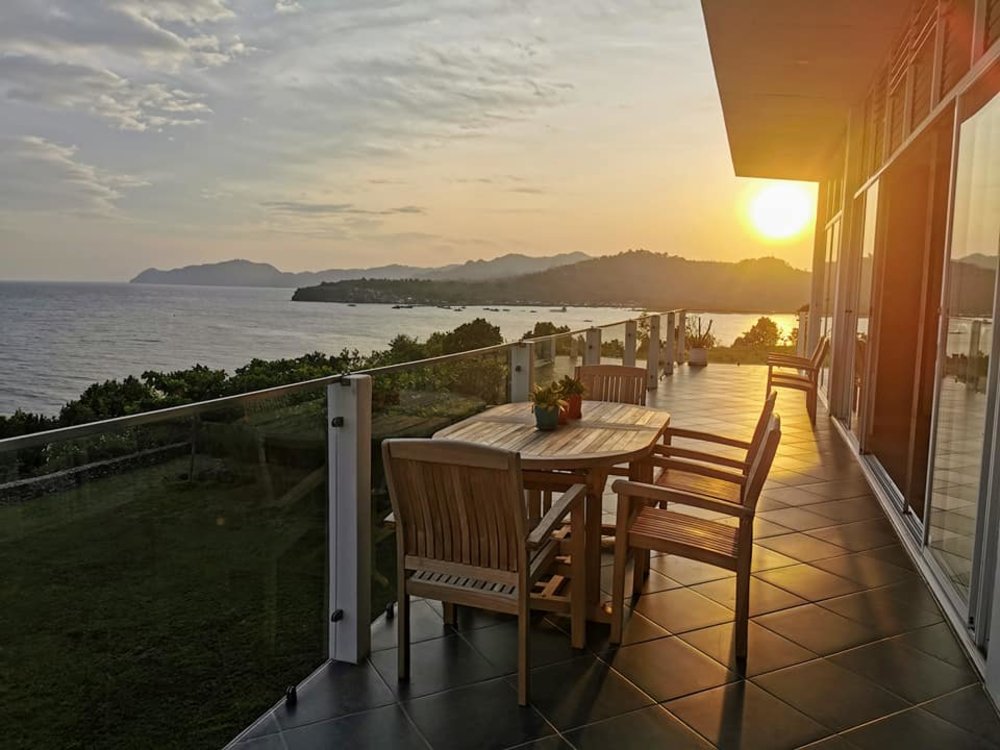 balay kalchuchi during sunset
