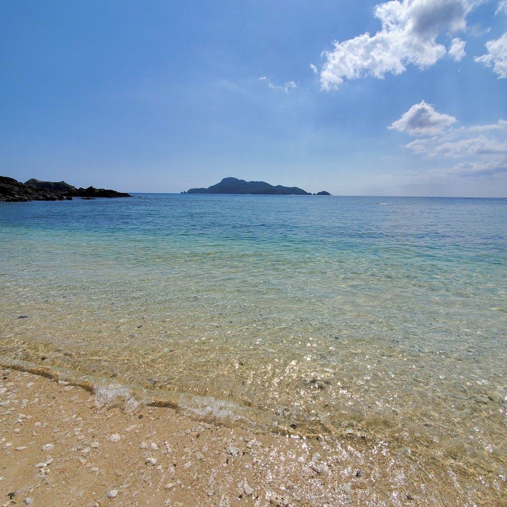 穴場のビーチ「ヒズシビーチ」