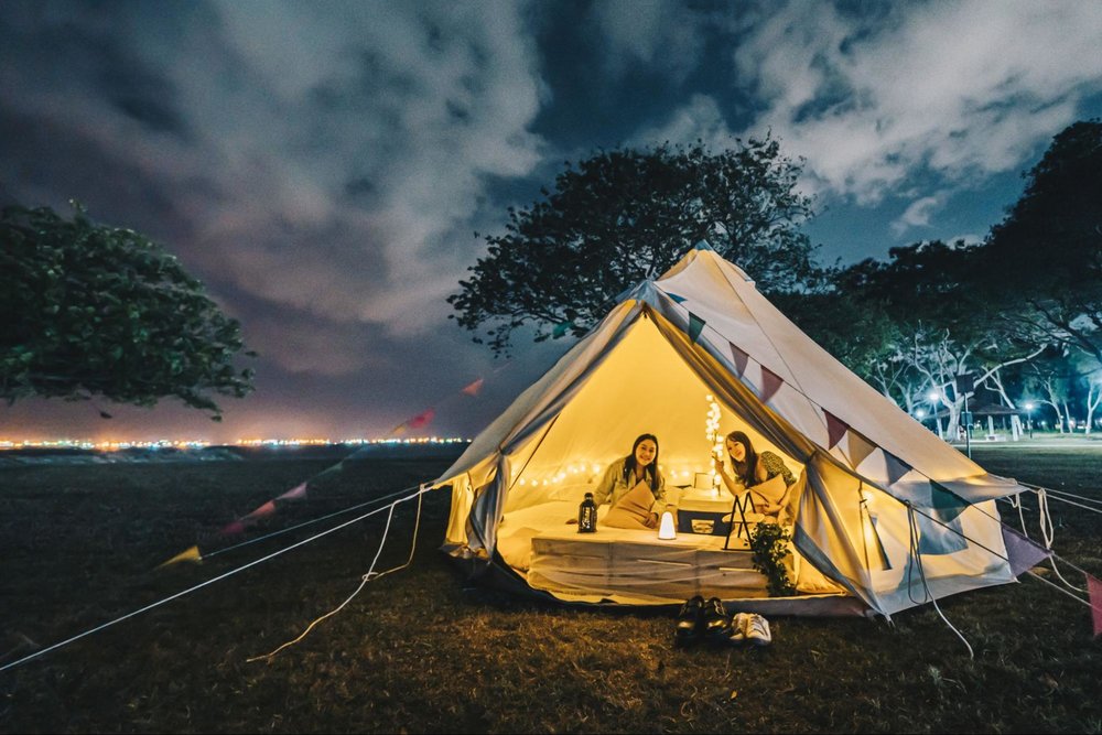 Glamping In Singapore: Rooftop Tent Overlooking The CBD, Waking Up To ...