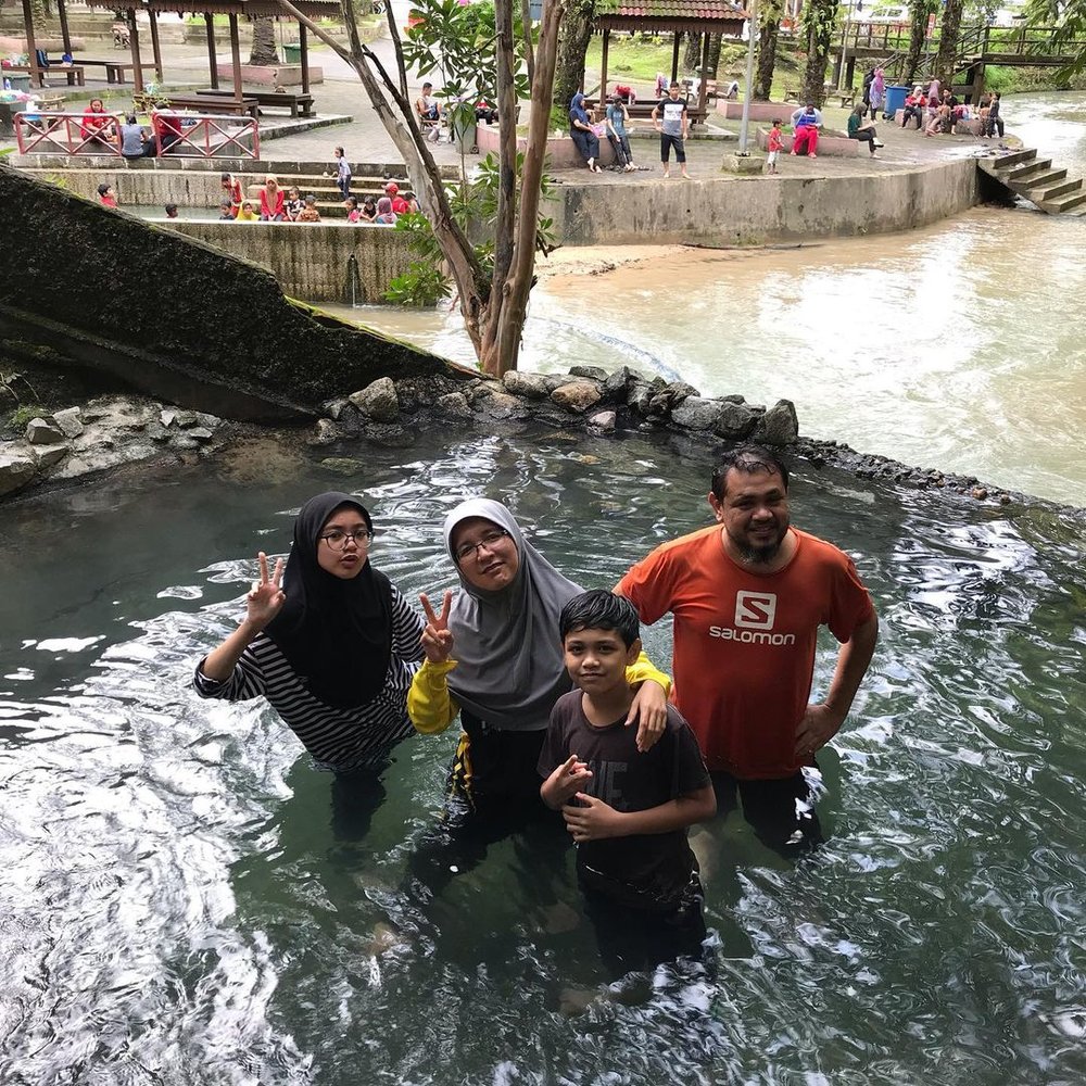 La Hot Spring best hot spring in Terengganu Malaysia