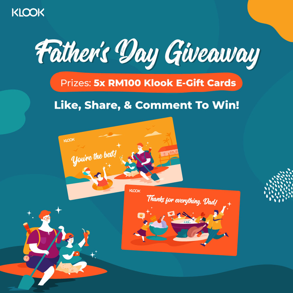 father's day giveaway klook