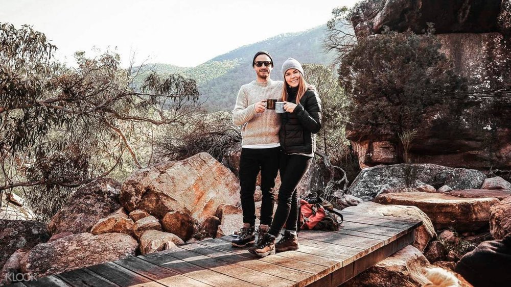 Sip on a cosy cup of coffee when you hike on this national park