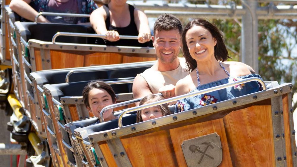 Check out Gumbuya World’s water slides, roller coasters, and kangaroos!