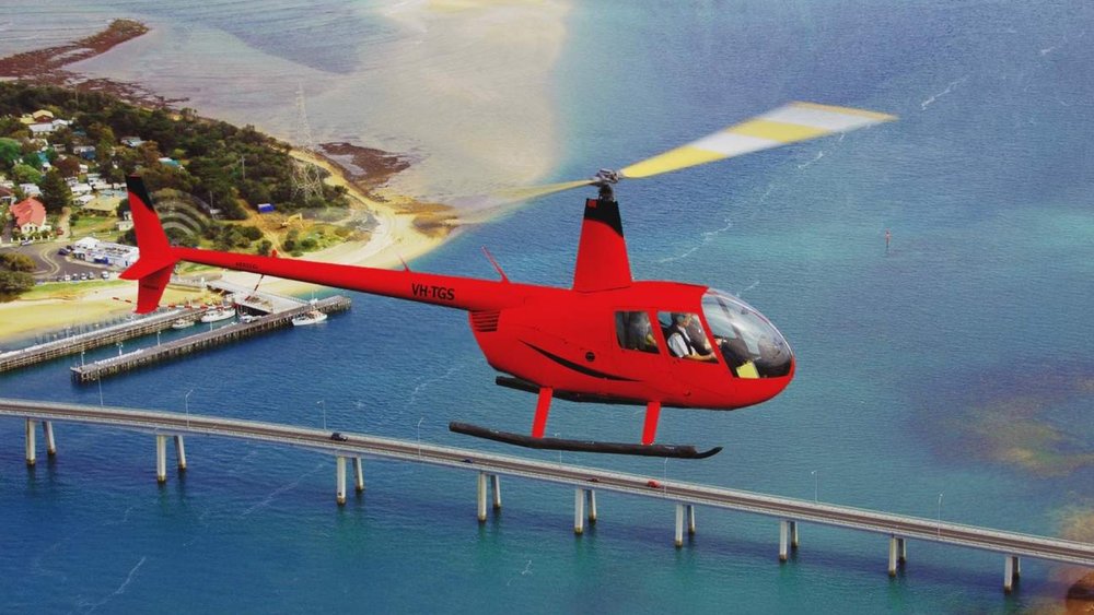 See the glorious entirety of Phillip Island from above!