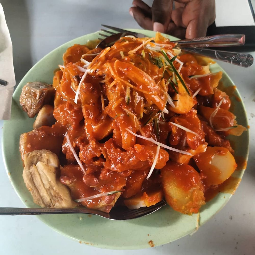 Kareem Pasembur Rojak best halal food in Penang