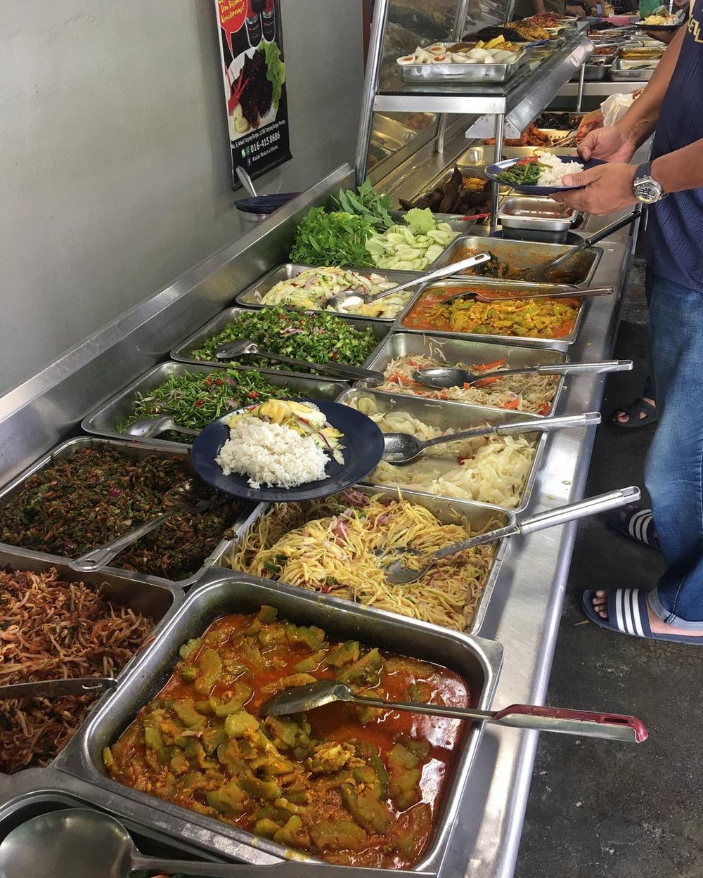 Nasi Melayu Lidiana best halal food in Penang