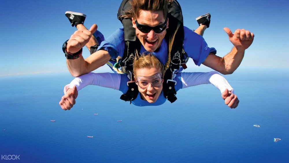 Feel a rush like no other with this tandem skydiving experience