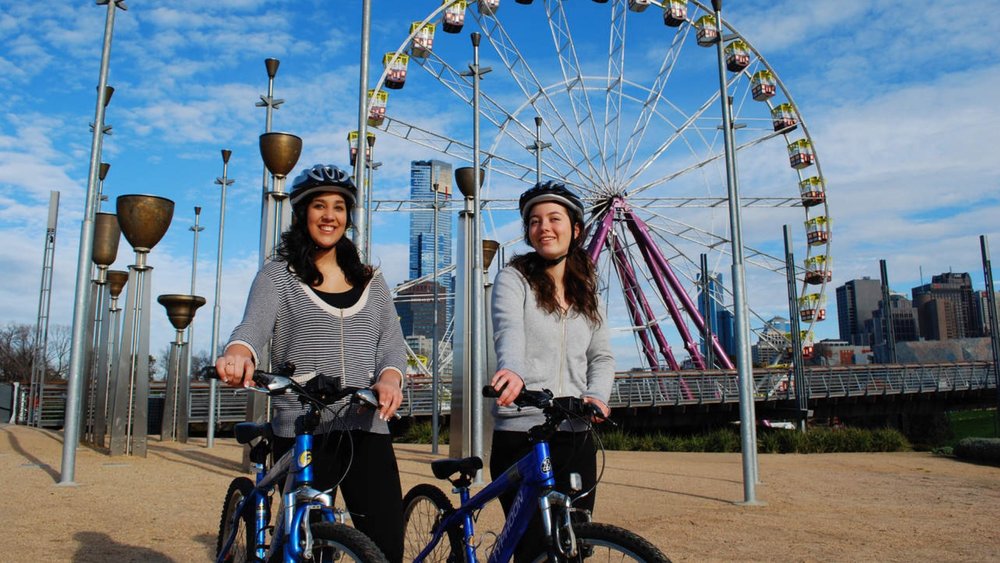 A bike ride and a city tour in one makes for a day well-spent in Melbourne! Image credits: @melbourne_star on Instagram