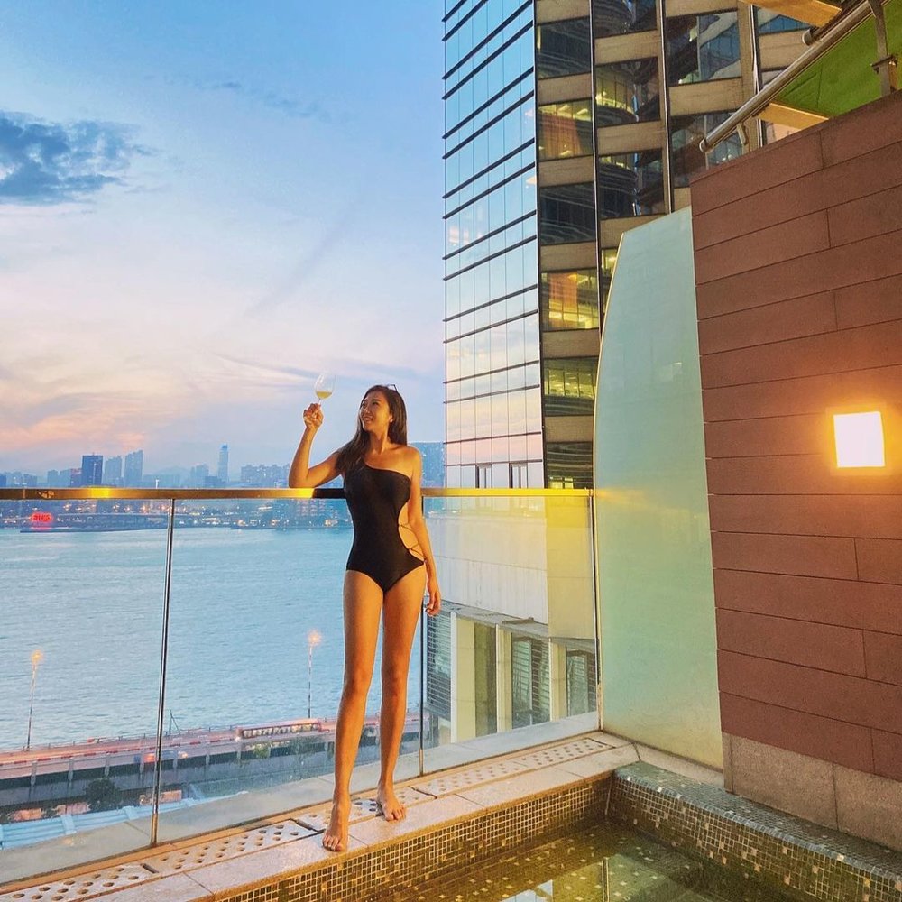 港島海逸君綽酒店 staycation 打卡 浴缸 海景 露天按摩池