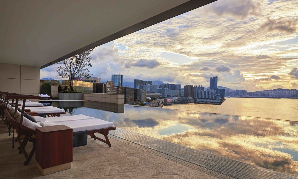 asaya pool rosewood hong kong