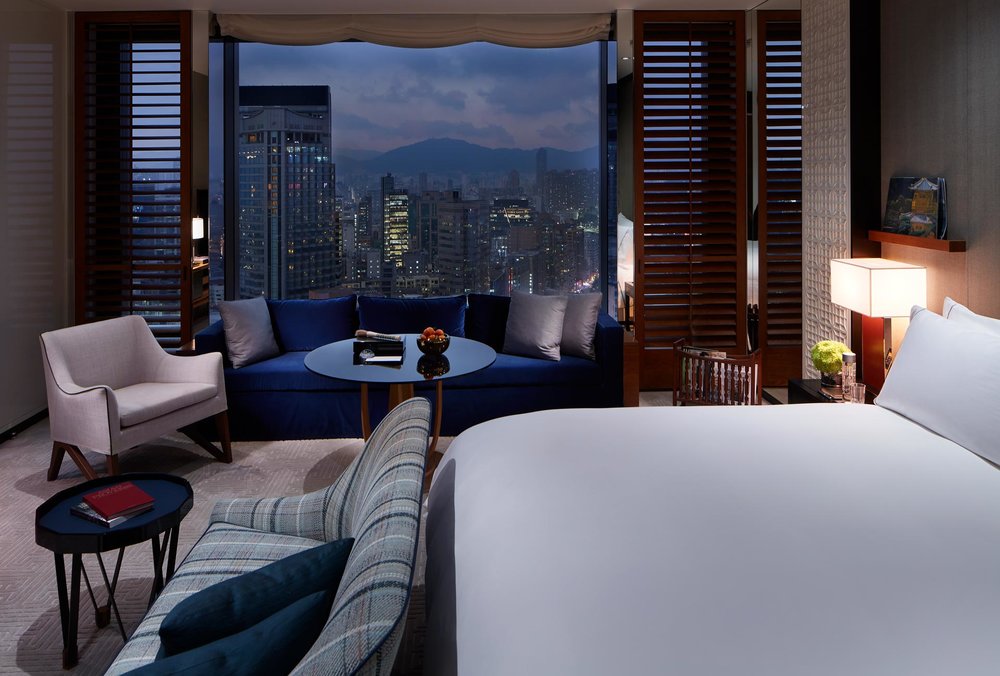 Kowloon Peak View Room rosewood hong kong