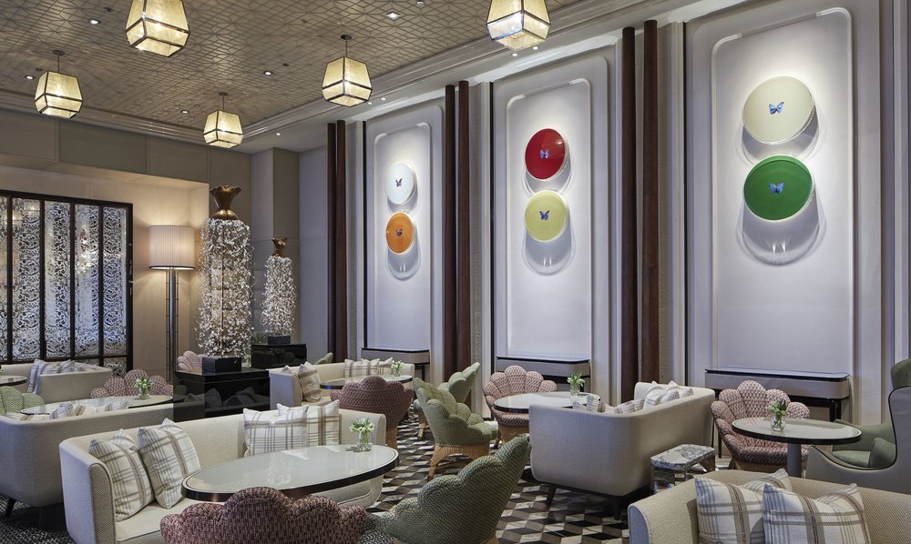 香港　アフタヌーンティー The Butterfly Room Rosewood Hong Kong