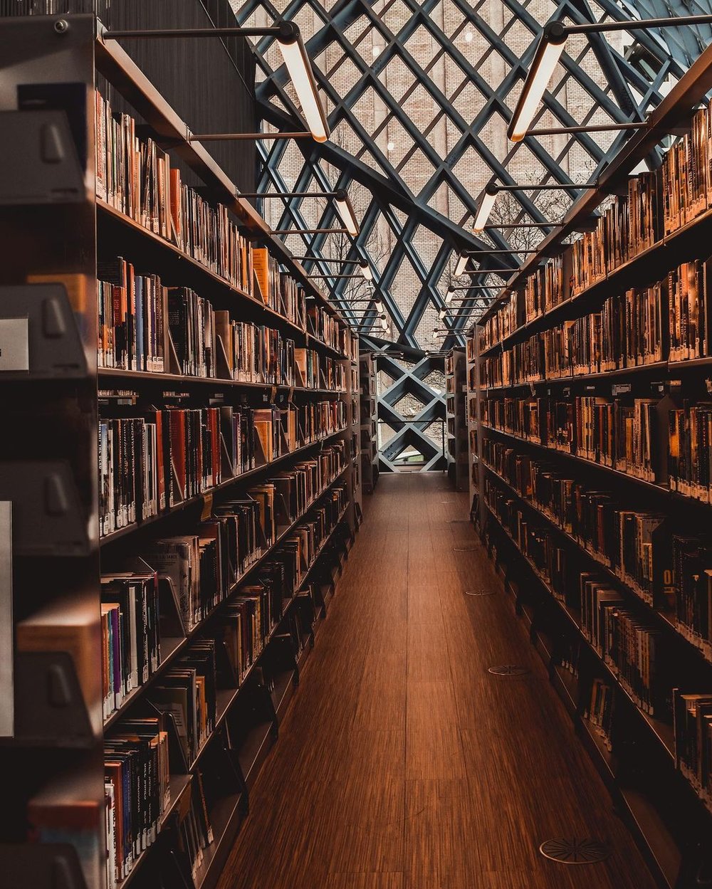 Seattle Public Library in USA best modern library in the world