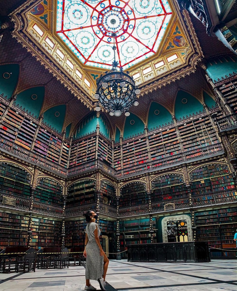 Royal Portuguese Reading Room in Brazil most beautiful library in the world