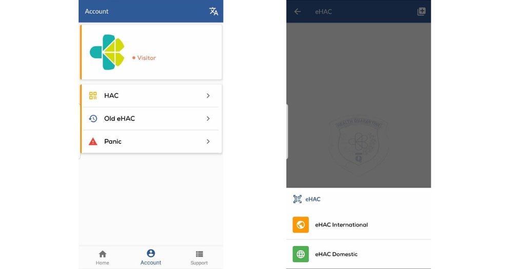 Membuat eHAC Baru - Cara Mengisi eHAC