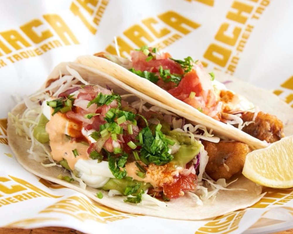 taco chaca baja fish taco in hong kong