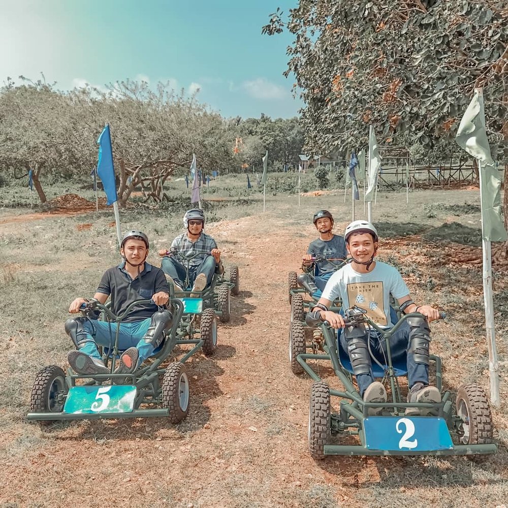 go kart in la isla 