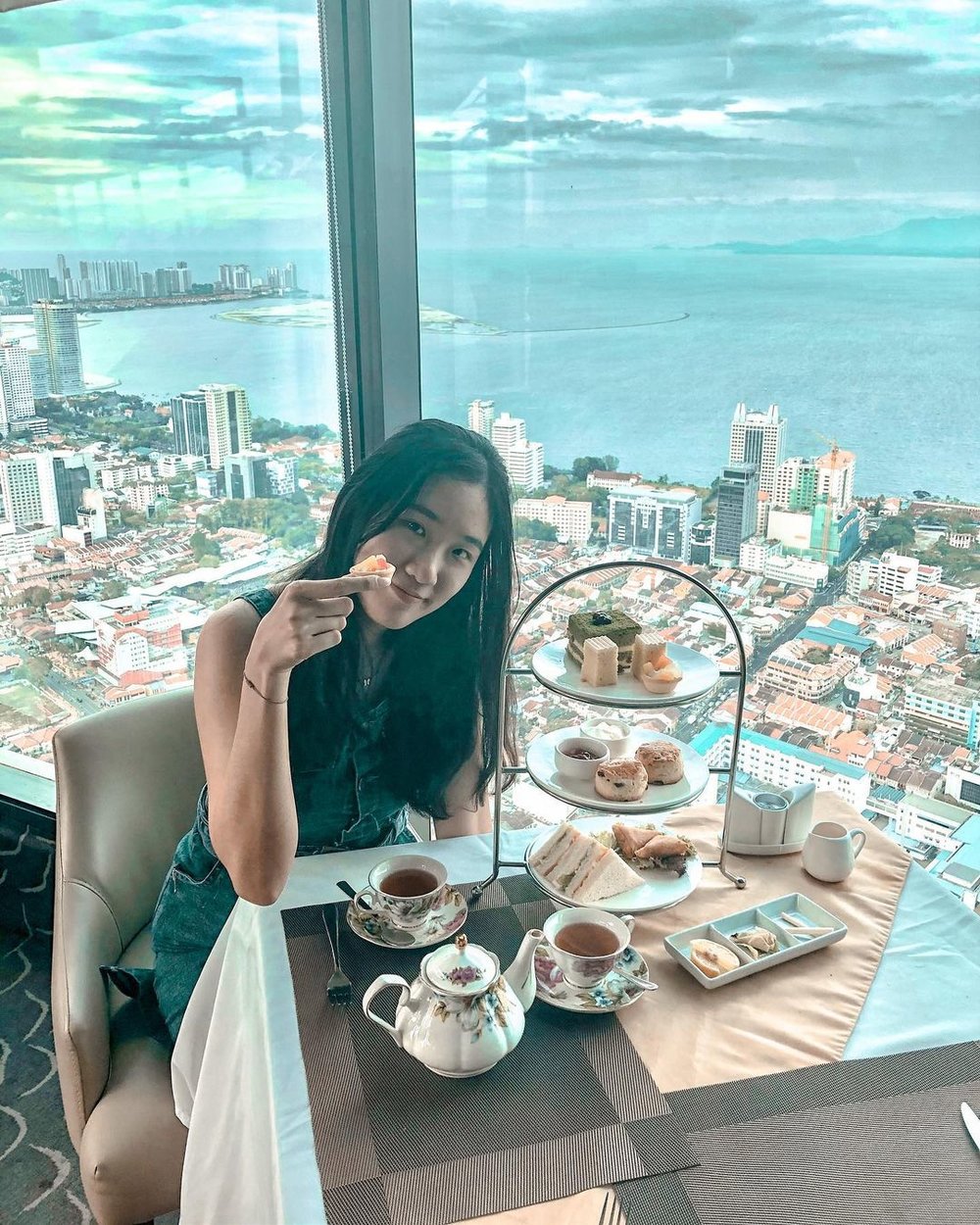 TopView Restaurant & Lounge at TOP Komtar best afternoon hi tea in Penang