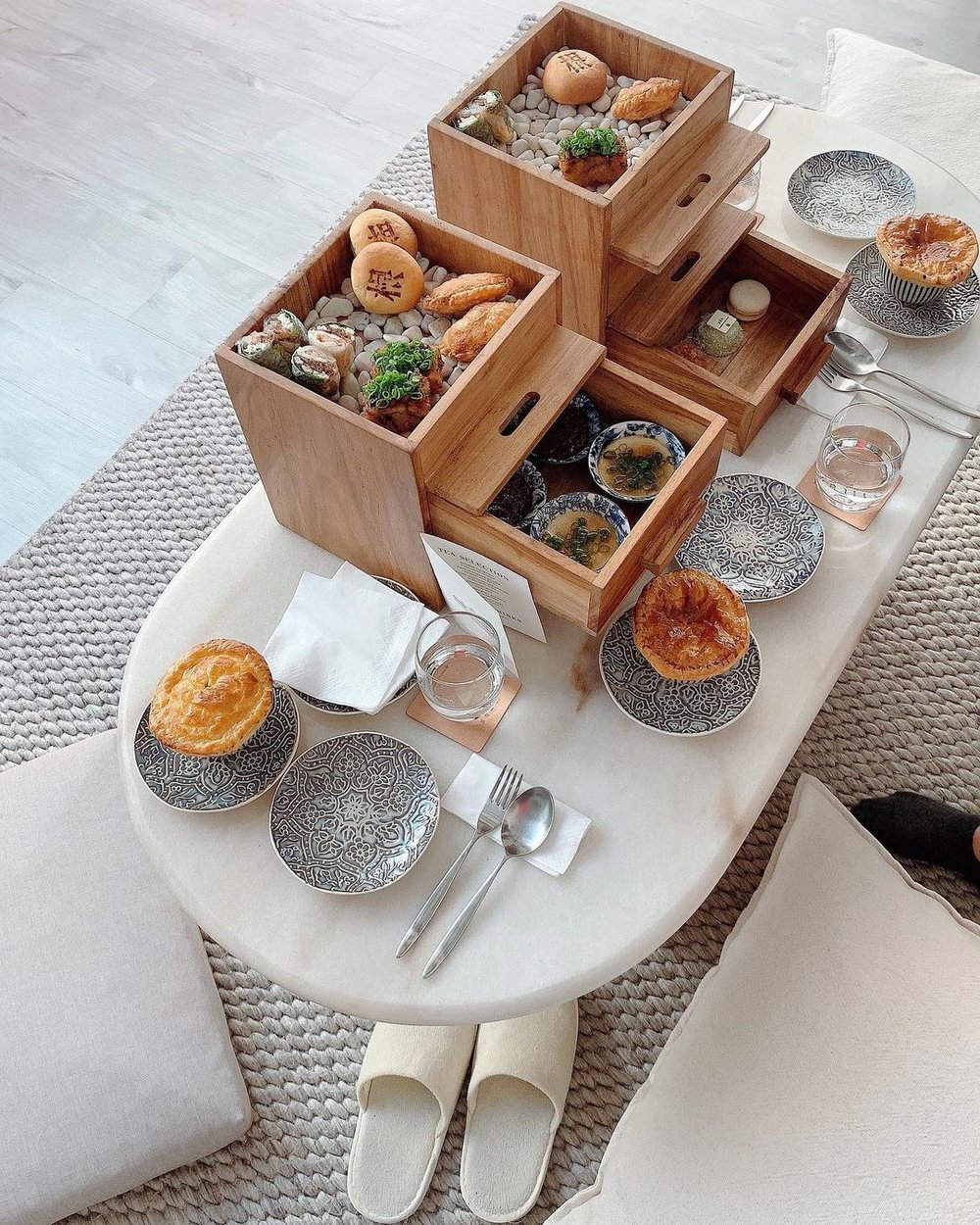 Communal Table by gēn best afternoon hi tea in Penang