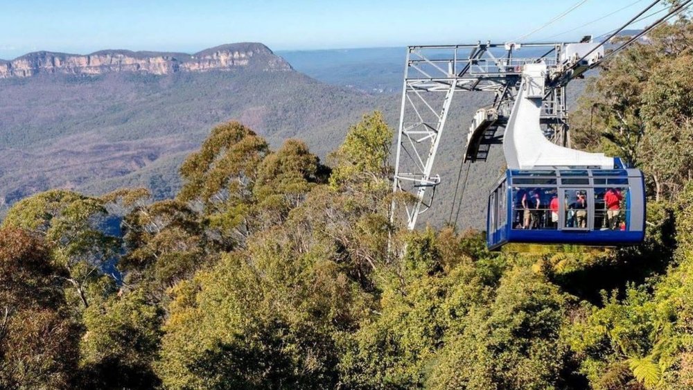 Discover the beautiful sites at Scenic World in four different ways: by walkway, cableway, railway, and skyway. Image credits: @scenicworld_aus on Instagram