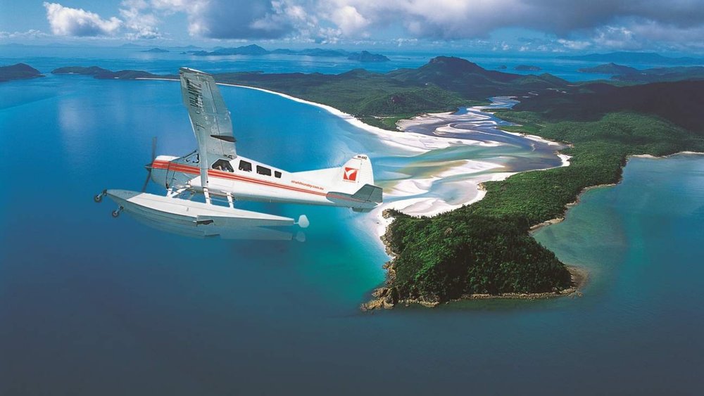 Time to head to the skies and explore Airlie via seaplane
