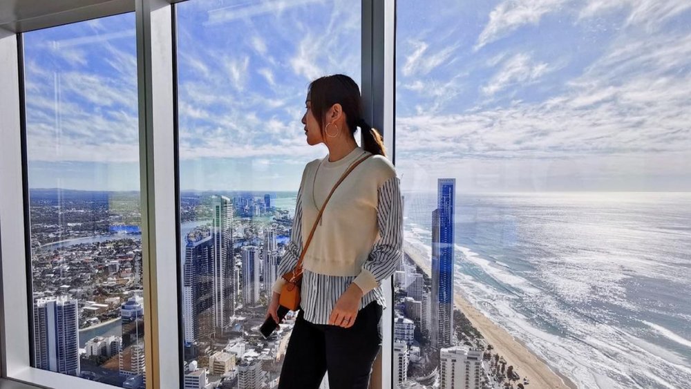 See all of the Gold Coast at SkyPoint. Image credits: @skypoint_au on Instagram