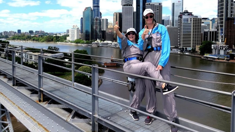 Thrill your adventurous spirit with the Story Bridge Adventure Climb. Image credits: @storybridgeadventureclimb on Instagram