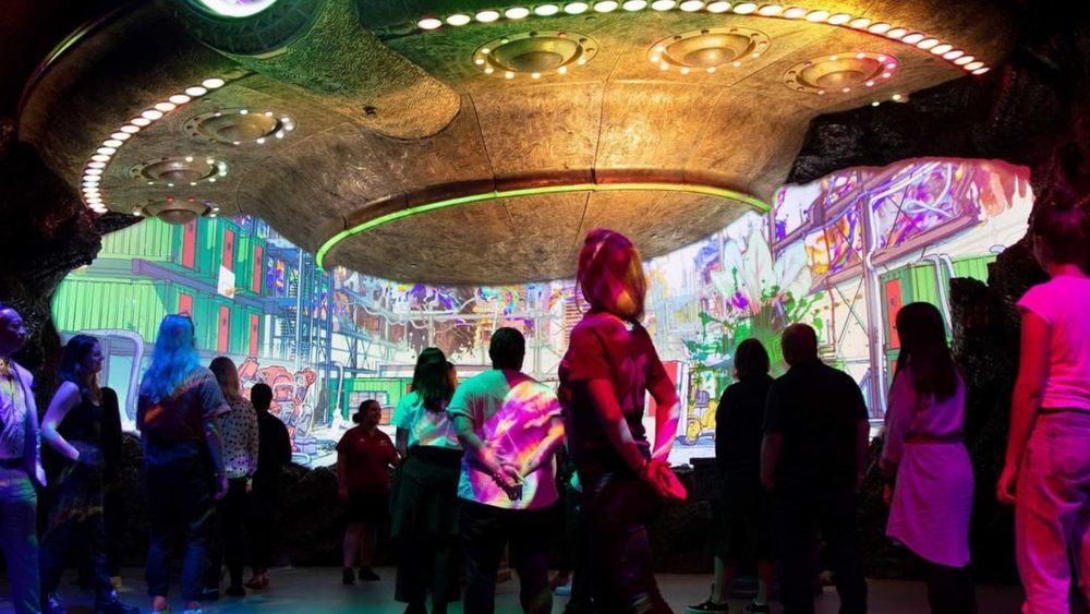 Go on an intergalactic journey at Weta Workshop Unleashed! Image credits: @wetaworkshopunleashed