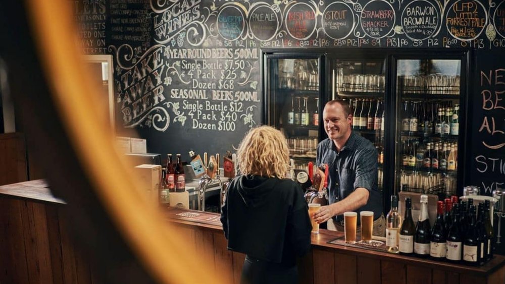 Have a boozy gastronomical experience at Forrest Brewing Company. Image credits @forrestbrewery on Instagram