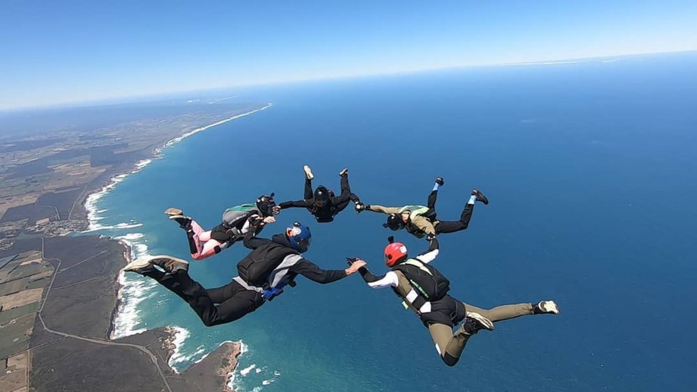 Skydiving is a unique way to admire the beauty of the 12 Apostles. Image credits @skydive12apostles on Instagram